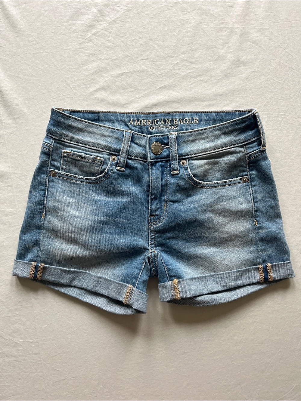 American Eagle Outfitters Super Stretch Midi Short
